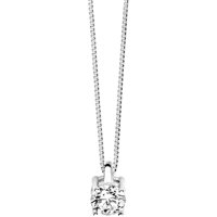 Collana Comete Donna Punto Luce in Oro bianco Diamante GLB1225 - GLB1225